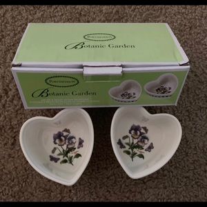 Portmeirion Botanic Garden Heart Shape Ramekins